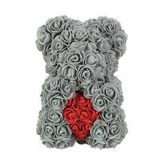 25cm Rose Teddy Bears Artificial Flower Bear Of Roses For Women Valentine's Wedding Birthday Christmas Gifts 2026