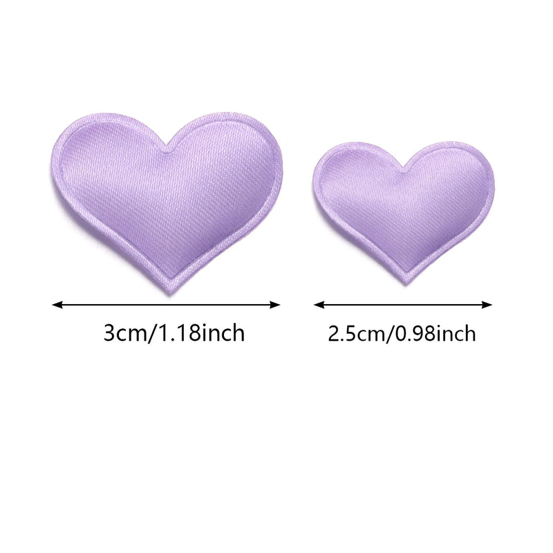 50-200Pcs/lot Romantic Sponge Satin Fabric Heart Petals Confetti Wedding Party Table Bed Heart Petals Valentine Decorations