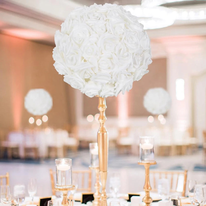 50/100PC Foam Rose Artificial Flowers Valentine Wedding Bridal Bouquet Car Decora DIY Gift Candy Box Garland Home Outdoor Garden