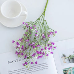 1pc Artificial Flowers Simulated Plants Gypsophila Festival Wedding Bridal Bouquet Valentine Home Decor Vase Table Diy Box Cheap