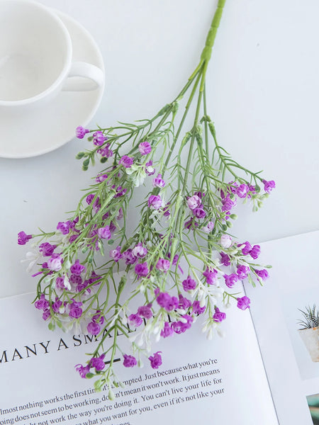 1pc Artificial Flowers Simulated Plants Gypsophila Festival Wedding Bridal Bouquet Valentine Home Decor Vase Table Diy Box Cheap