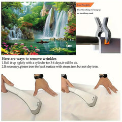 VIKAMA Valentine's Day Theme Decorative Banner Tapestry Spanish 