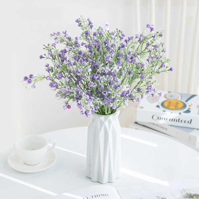 1pc Artificial Flowers Simulated Plants Gypsophila Festival Wedding Bridal Bouquet Valentine Home Decor Vase Table Diy Box Cheap
