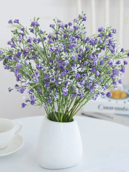 1pc Artificial Flowers Simulated Plants Gypsophila Festival Wedding Bridal Bouquet Valentine Home Decor Vase Table Diy Box Cheap