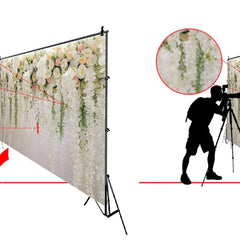 Balloon Red Love Heart Rose Background Happy Valentine's Day Backdrop Supplies Valentine's Day Party Decoration Photo Shoot Prop