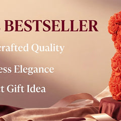 2026 Eternal Rose Teddy Bear Artificial Flower Gift for Mom - Mother's Day Birthday Valentine's Day Anniversary Home Decor