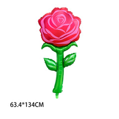 I Love You Red Heart Letter Balloons Valentines Day Wedding Decorations Bridal Shower Party Anniversary Decorations Supplies