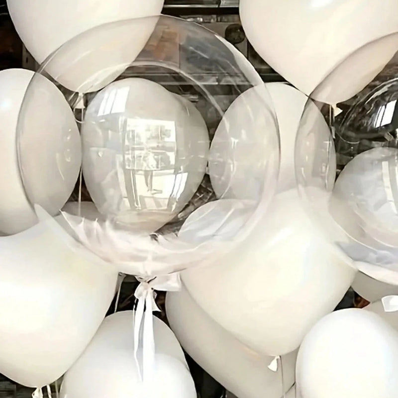 10pcs-100pcs White, Red, Pink, Blue 10-Inch Heart-Shaped Latex Balloons, Suitable For Birthday Party Decor, Valentine's Day Deco