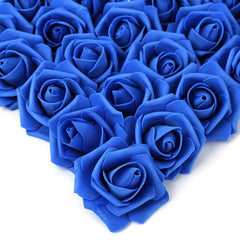 50/100PC Foam Rose Artificial Flowers Valentine Wedding Bridal Bouquet Car Decora DIY Gift Candy Box Garland Home Outdoor Garden