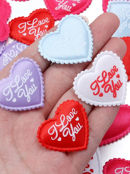 50-200Pcs/lot Romantic Sponge Satin Fabric Heart Petals Confetti Wedding Party Table Bed Heart Petals Valentine Decorations