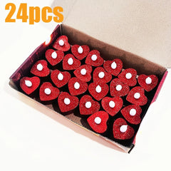 Heart Shaped Electronic Candle Lights LED Candles, Valentine's Day Decor