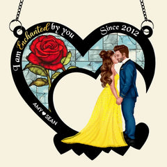 1 PC Acrylic Valentine's Day Personalized Name Sunlight Catcher Suitable For Home Decoration And A Romantic Valentine's Day Gift