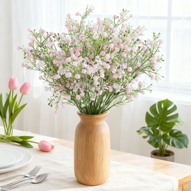 1pc Artificial Flowers Simulated Plants Gypsophila Festival Wedding Bridal Bouquet Valentine Home Decor Vase Table Diy Box Cheap