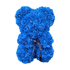 25cm Rose Teddy Bears Artificial Flower Bear Of Roses For Women Valentine's Wedding Birthday Christmas Gifts 2026