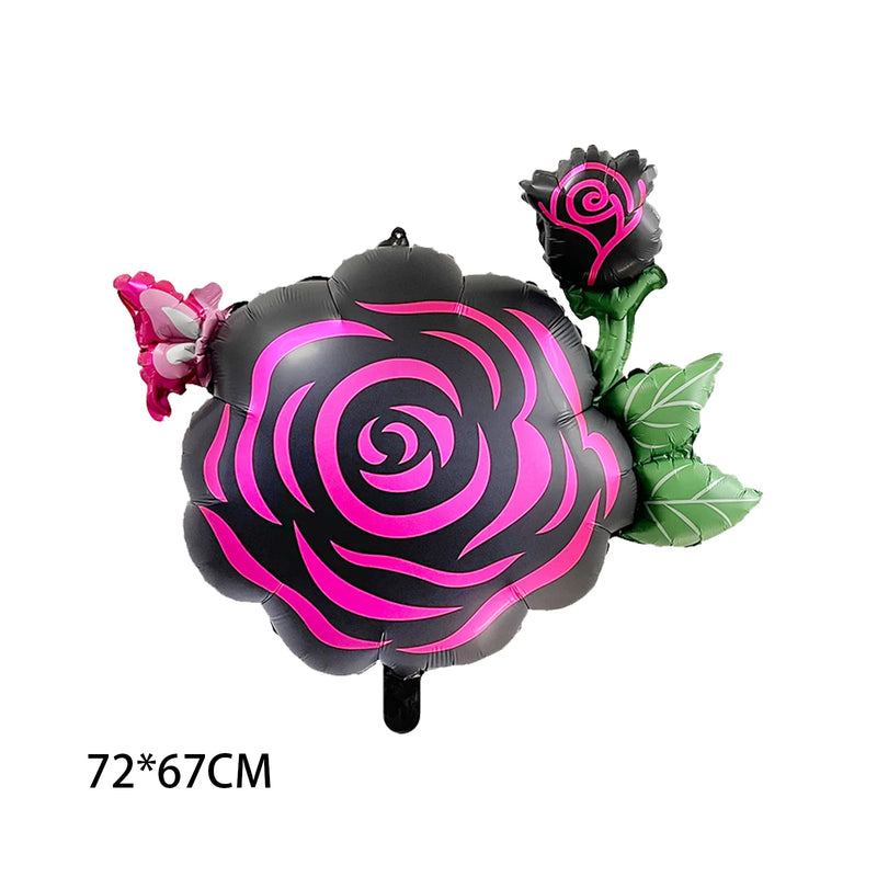 I Love You Red Heart Letter Balloons Valentines Day Wedding Decorations Bridal Shower Party Anniversary Decorations Supplies