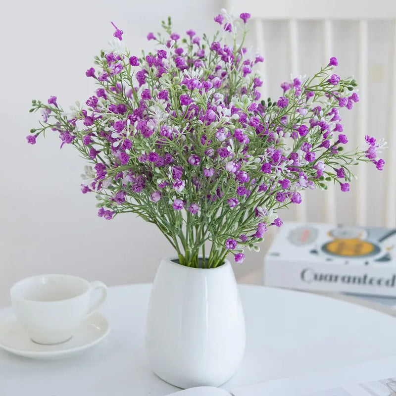 1pc Artificial Flowers Simulated Plants Gypsophila Festival Wedding Bridal Bouquet Valentine Home Decor Vase Table Diy Box Cheap