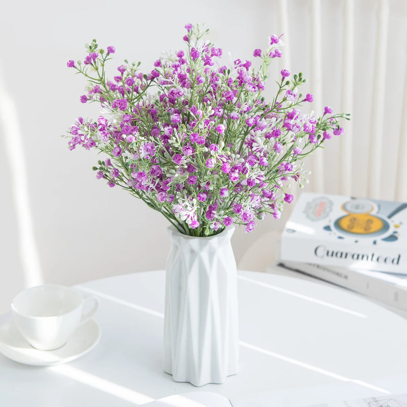 1pc Artificial Flowers Simulated Plants Gypsophila Festival Wedding Bridal Bouquet Valentine Home Decor Vase Table Diy Box Cheap