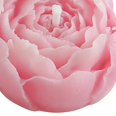 4Pcs Rose Flower Shaped Soy Wax Candle Set Floral Candle Handmade Decorative Candles for Home Decor Birthday Valentines Wedding