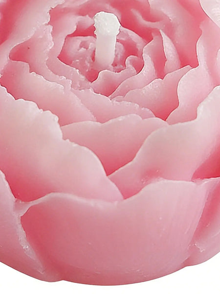 4Pcs Rose Flower Shaped Soy Wax Candle Set Floral Candle Handmade Decorative Candles for Home Decor Birthday Valentines Wedding