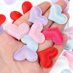 50-200Pcs/lot Romantic Sponge Satin Fabric Heart Petals Confetti Wedding Party Table Bed Heart Petals Valentine Decorations