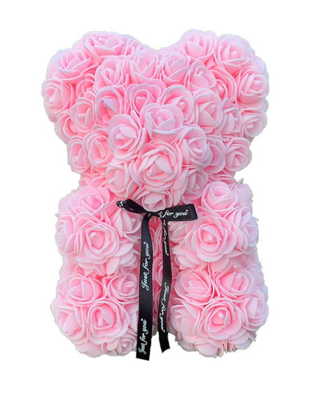 25cm Rose Teddy Bears Artificial Flower Bear Of Roses For Women Valentine's Wedding Birthday Christmas Gifts 2026